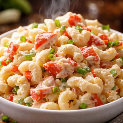 Image of Macaroni Crabmeat Salad