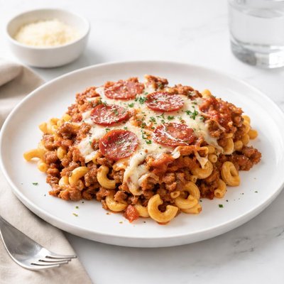 Image of Macaroni Pizza Casserole