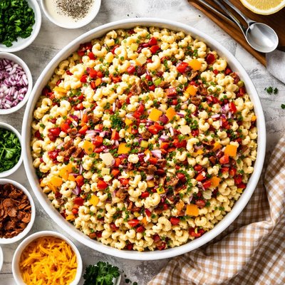 Image of Macaroni Salad Dinosaur Bbq