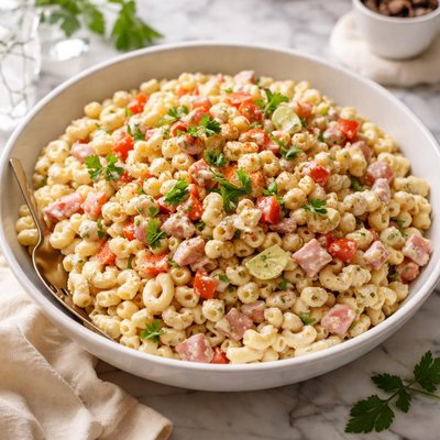 Image of Macaroni Salad with Ham
