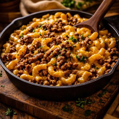 Image of Macaroni with Cheese Ground Beef