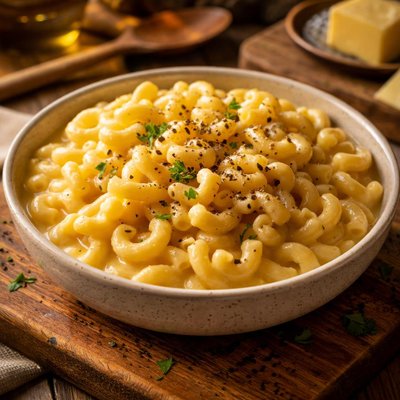 Image of Macaroni with Danish Butter Sauce