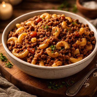 Image of Whole30 Macaroni with Ground Beef