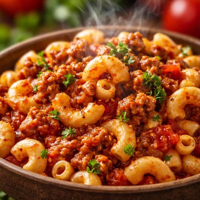 Image of Whole30 Macaroni with Meat Sauce