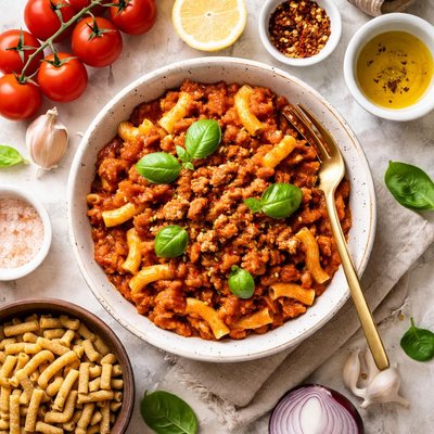 Image of Whole30 Macaroni with Tomato Sauce