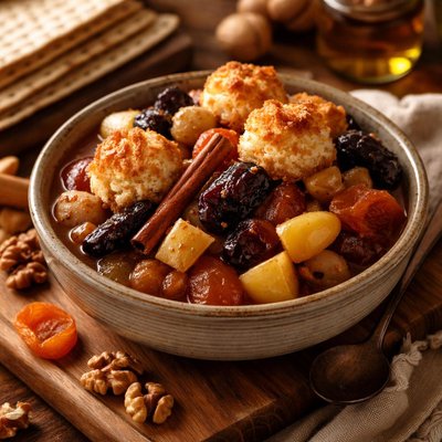 Image of Macaroon Compote Passover