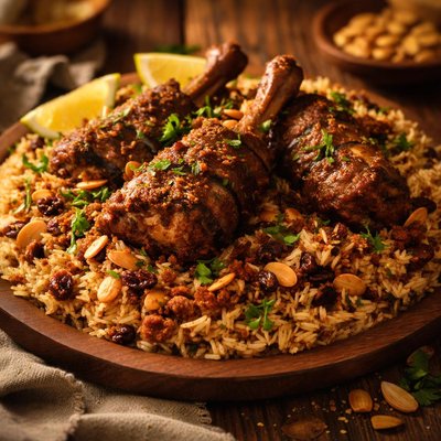 Image of Machbous Spiced Lamb with Rice