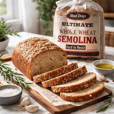 Image of Mad Dogs Ultimate Whole Wheat Semolina Bread