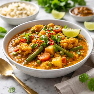 Image of Madras Vegetable Curry Vegetarian