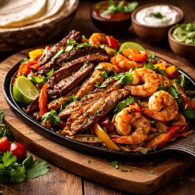 Image of Magic Chicken Beef or Shrimp Fajitas