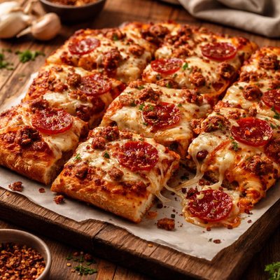 Image of Magic Crust Crock Pot Pizza