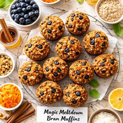 Image of Magic Meltdown Bran Muffins