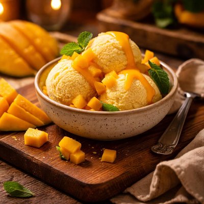 Image of Magnificent Mango Ice Cream