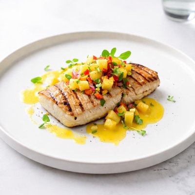 Image of Mahi Mahi Alla Griglia Con Sugo D Ananas
