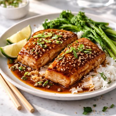 Image of Mahi Mahi with Brown Sugar Soy Glaze