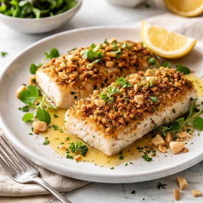 Image of Mahimahi with Macadamia Nut Crust