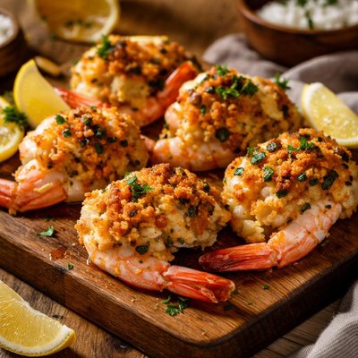 Image of Maine Baked Stuffed Shrimp