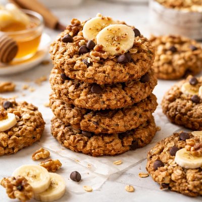 Image of Make Ahead Banana Oatmeal Breakfast Cookies
