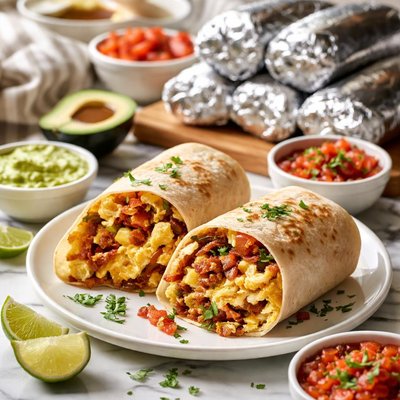 Image of Make Ahead Breakfast Burritos