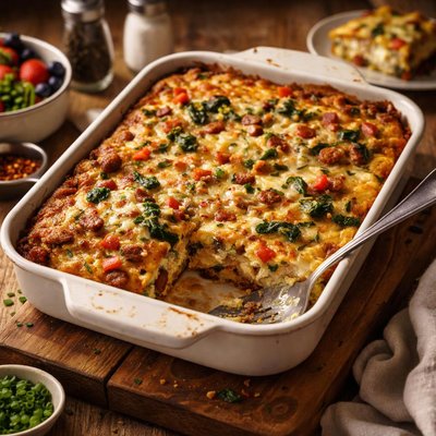 Image of Make Ahead Egg Bake