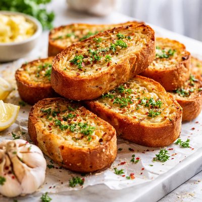 Image of Make Ahead Garlic Toast Omac