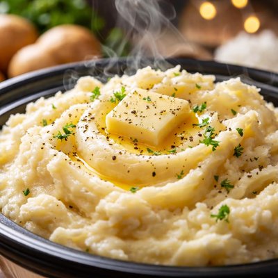 Image of Make Ahead Mashed Potatoes for Crock Pot