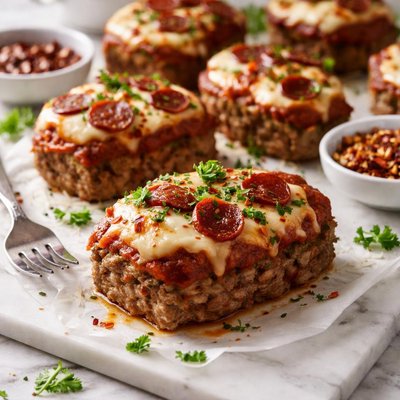 Image of Make Ahead Pizza Meat Loaves