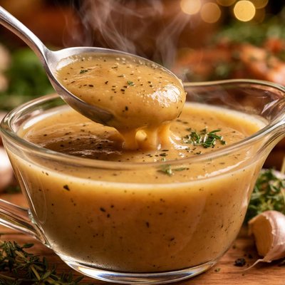 Image of Make Ahead Turkey Gravy