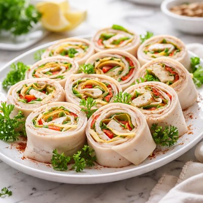 Image of Make Ahead Turkey Roll Ups