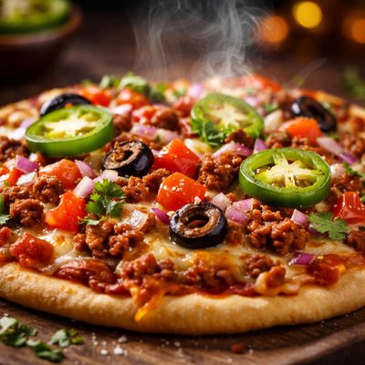Image of Make Your Own Mexican Pizza