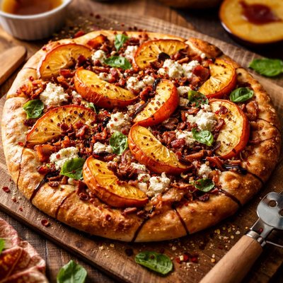 Image of Makeover Peach Bowl Pizza