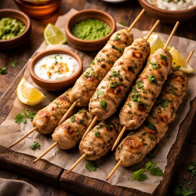 Image of Malai Seekh Kebabs for Iftar