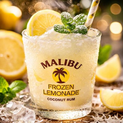 Image of Malibu Frozen Lemonade Coconut Rum