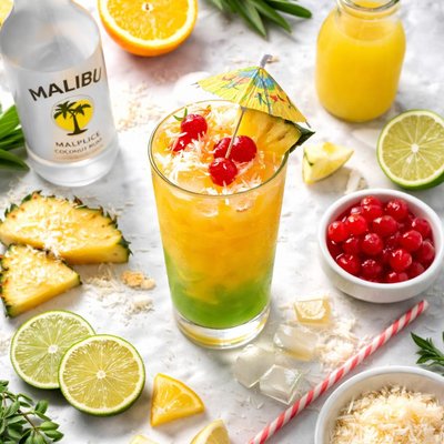 Image of Malibu Splice Cocktail