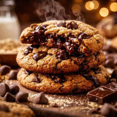 Image of Malted Chocolate Chip Cookies