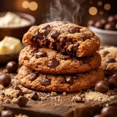 Image of Malted Milk Chocolate Chip Cookies Wow
