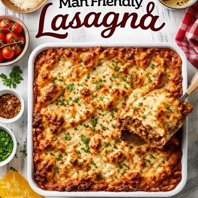 Image of Man Friendly Lasagna