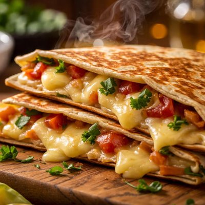 Image of Manchego Cheese Quesadillas for 2
