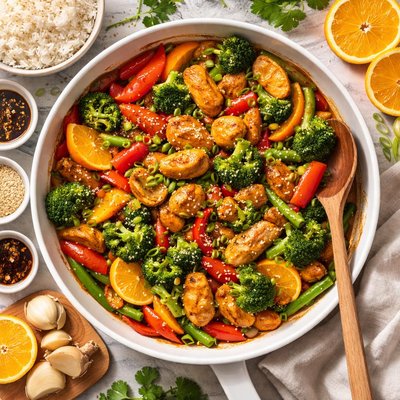 Image of Mandarin Chicken Stir Fry