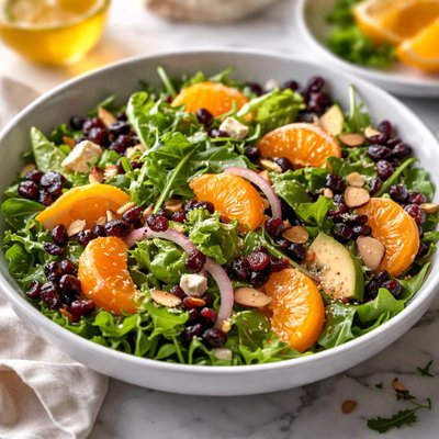 Image of Mandarin Orange and Green Salad
