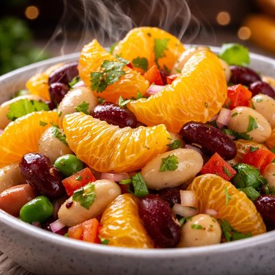 Image of Mandarin Orange Bean Salad