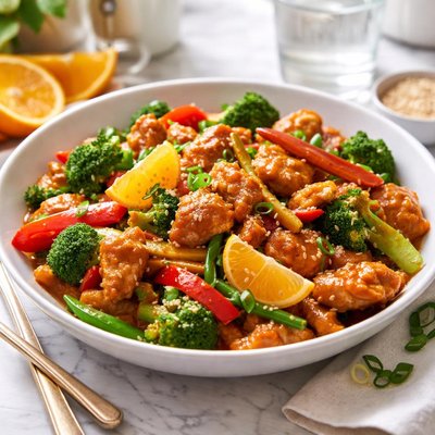 Image of Mandarin Orange Chicken Stir Fry