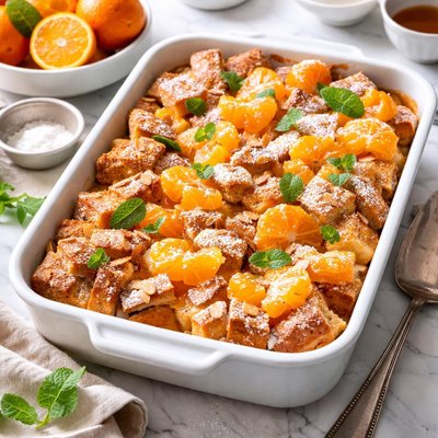 Image of Mandarin Orange French Toast Bake