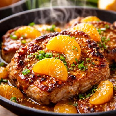 Image of Mandarin Orange Pork Chops