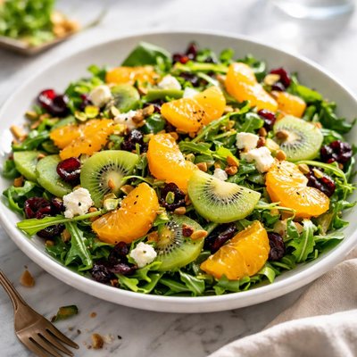 Image of Mandarin Orange Salad with Kiwi