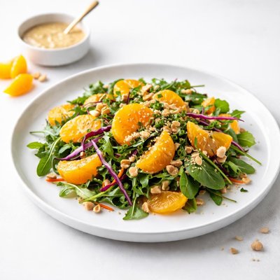 Image of Mandarin Orange Salad with Peanut Dressing