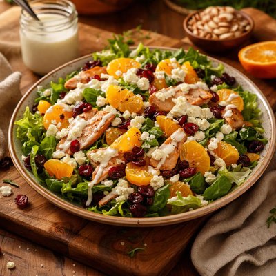 Image of Mandarin Orange Salad with Ranch Dressing