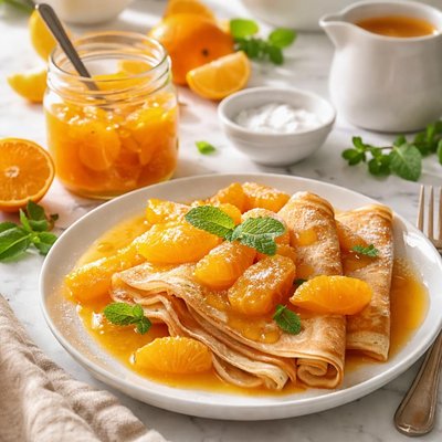 Image of Mandarin Orange Sauce for Crepes