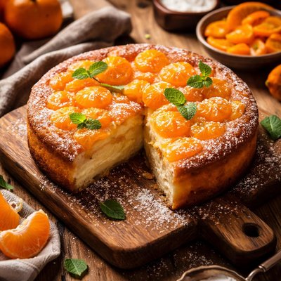 Image of Mandarin Pudding Cake