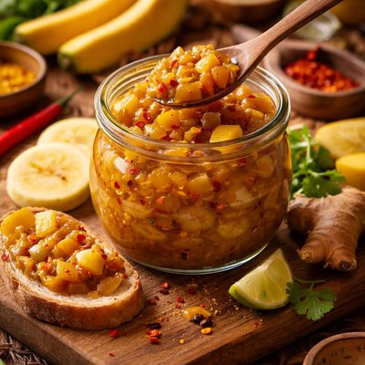 Image of Mango and Banana Chutney